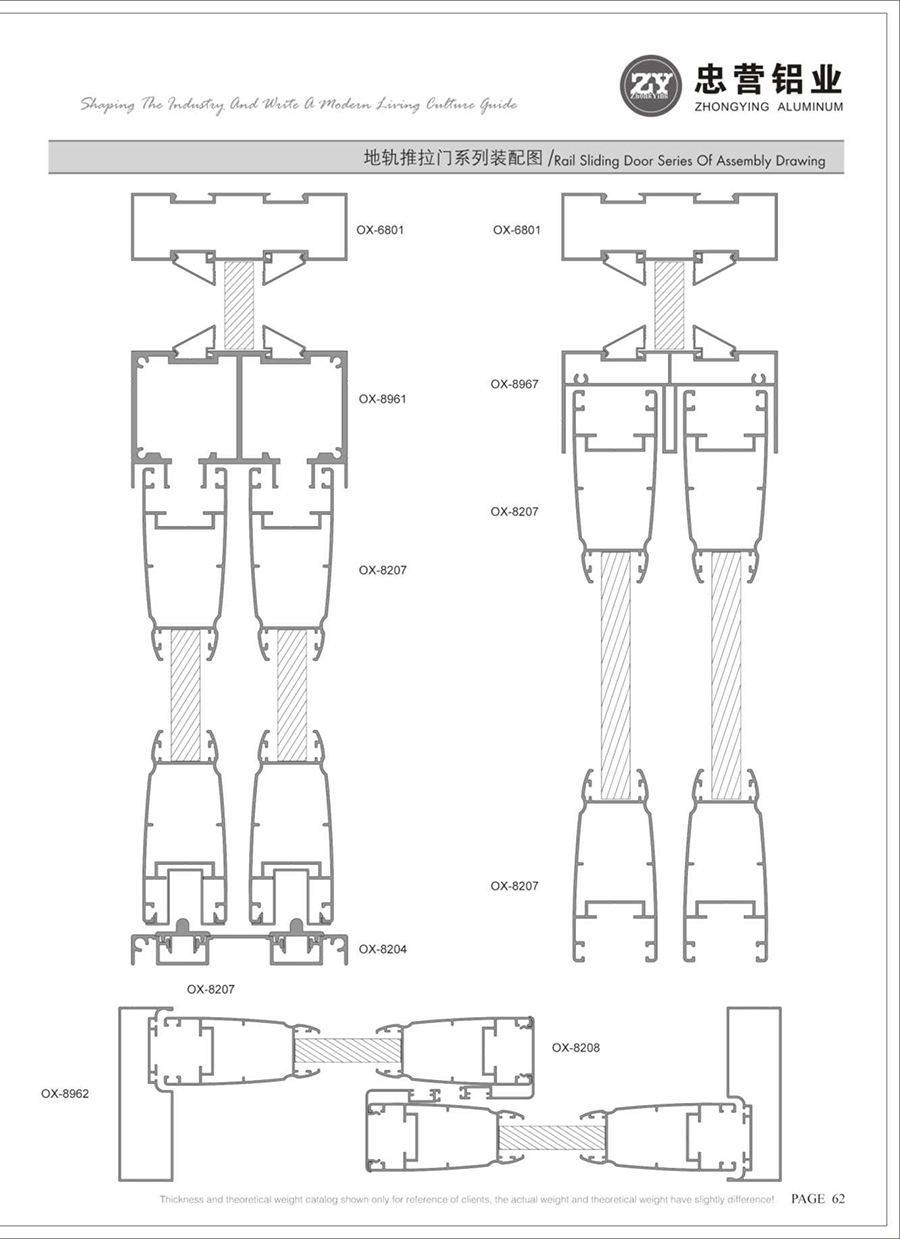 rail Sliding door Series
